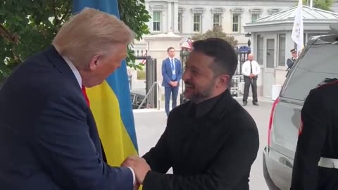 Trump Overjoyed With Zelenskyy For Arriving In Suit
			