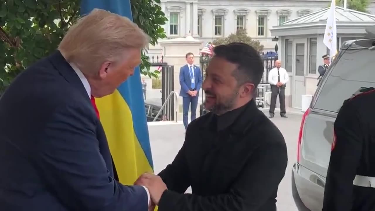 Trump Overjoyed With Zelenskyy For Arriving In Suit