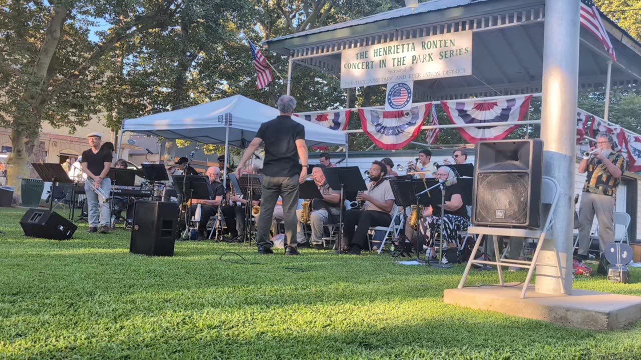Playing & Singing In The Park