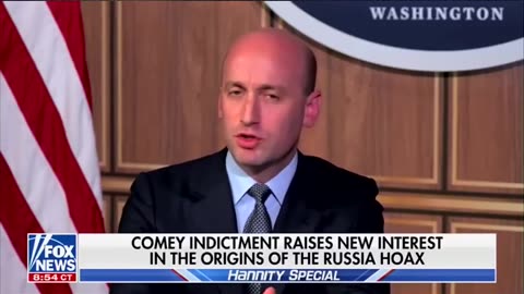 STEPHEN MILLER JUST DROPPED THE HAMMER 🔥 “COMEY. CLAPPER. BRENNAN. OBAMA. MONACO.