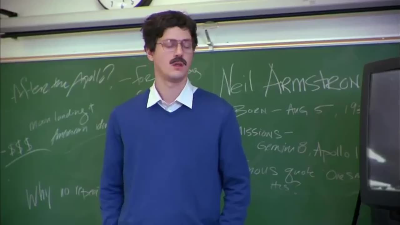 Who filmed the moon landing?