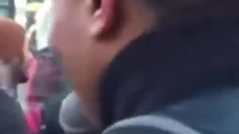 POSSESSED MAN ATTACKS STREET PREACHER
