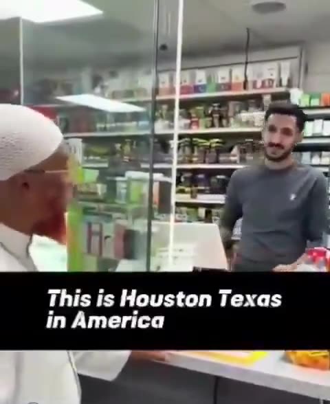 In Houston, Texas “You have 30 days to stop selling alcohol & pork
