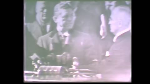 ARCHIVE — Harry Truman — The Inauguration of Our 33rd President — MP76-37