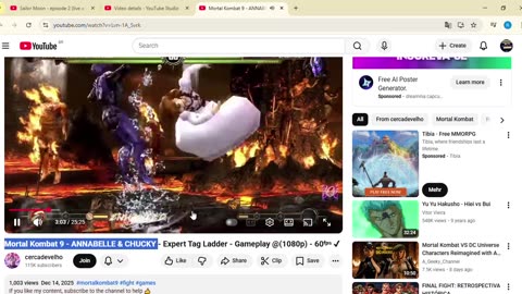 Mortal Kombat 9 - ANNABELLE & CHUCKY