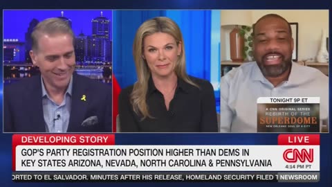 🚨 Left-wing CNN guest causes Scott Jennings to BURST OUT LAUGHING