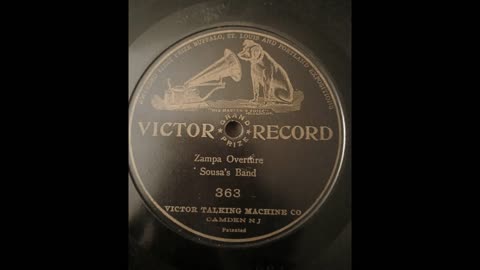 1907 Sausa's Band "Zampa's Overture"