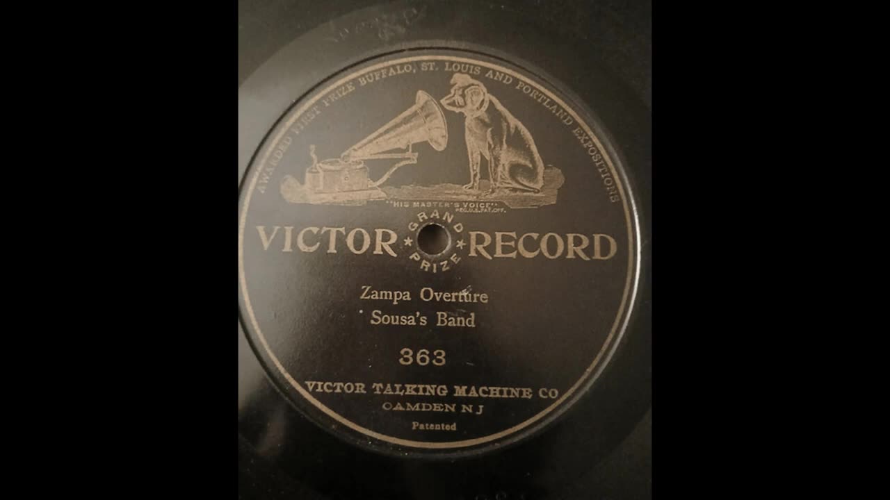 1907 Sausa's Band "Zampa's Overture"