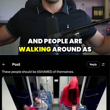 Media DOWNPLAYS Brutal Metro M*rder Caught on Video