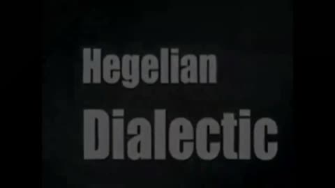 The Hegelian Dialectic‼️