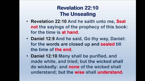 Bible Teaching: Revelation 22 Conclusion