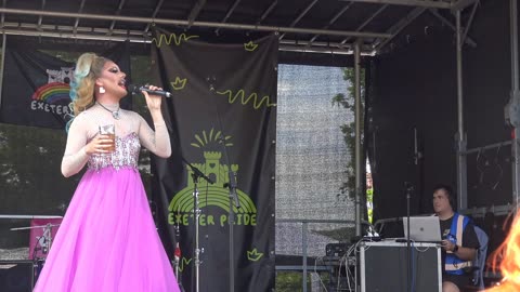 Layla Zee Susan Drag Queen Exter Devon England Gay LGBTQIA+ Pride 2025