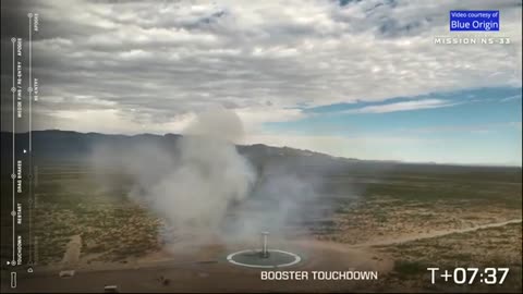 Blue Origin's Suborbital Launch Flies 6 Tourists To Space On NS-33 Mission