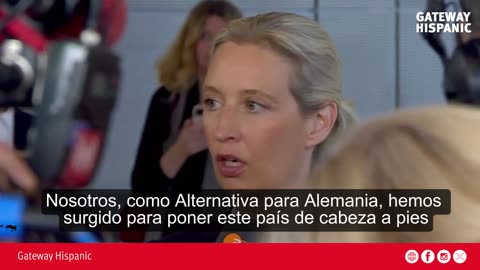 Alice Weidel carga contra Friedrich Merz y pide nuevas elecciones en Alemania.