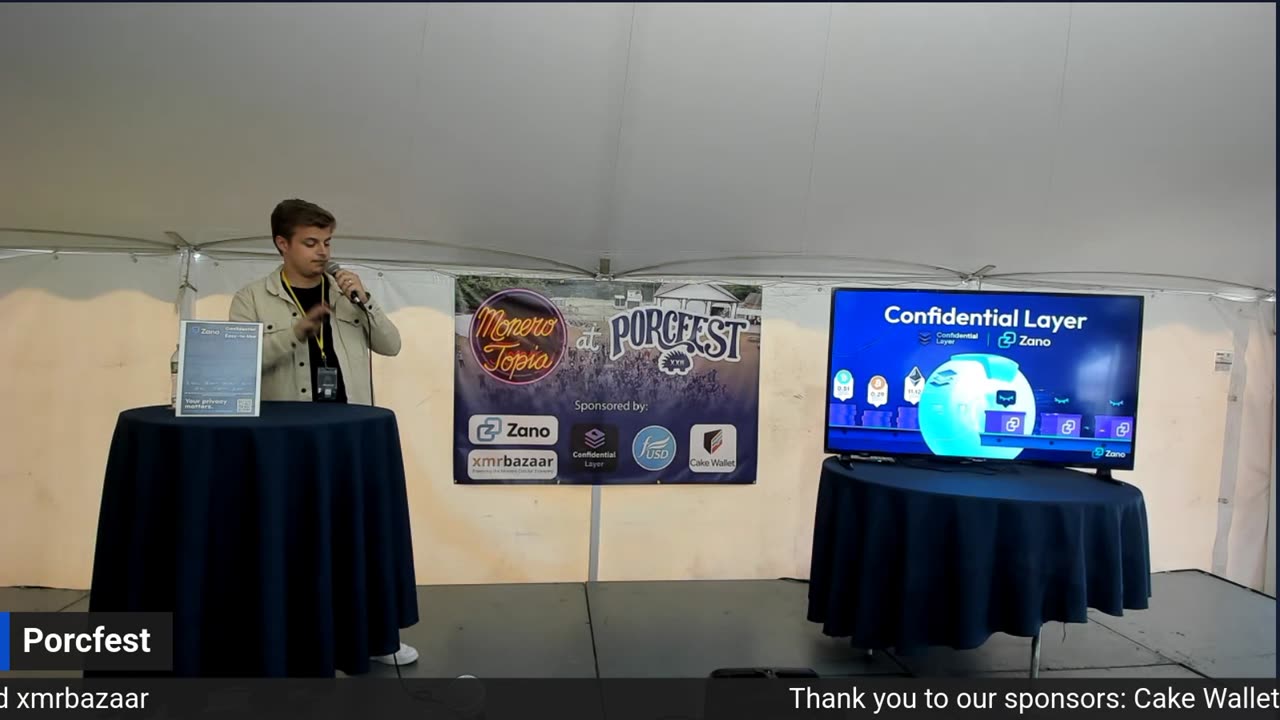Zano workshop live from Porcfest