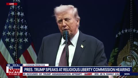 President Trump speaks at Museum of the Bible | LiveNOW from FOX