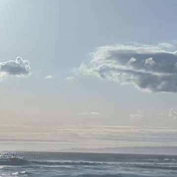 Enjoy the waves, clouds and wind