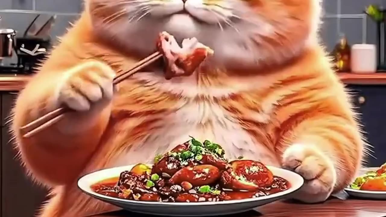 CAT AND RABBIT FRIENDSHIP