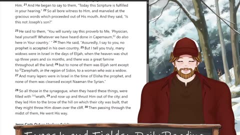 Forest and Fields Daily reading: Luke 4