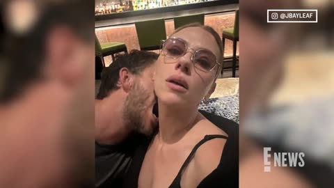 Scarlett Johansson, Jonathan Bailey Share Playful PDA Photo