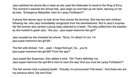Jazz the Babysitter (Jazz the Succubus, Chapter 4) #hellaverse Spanking Fan fiction