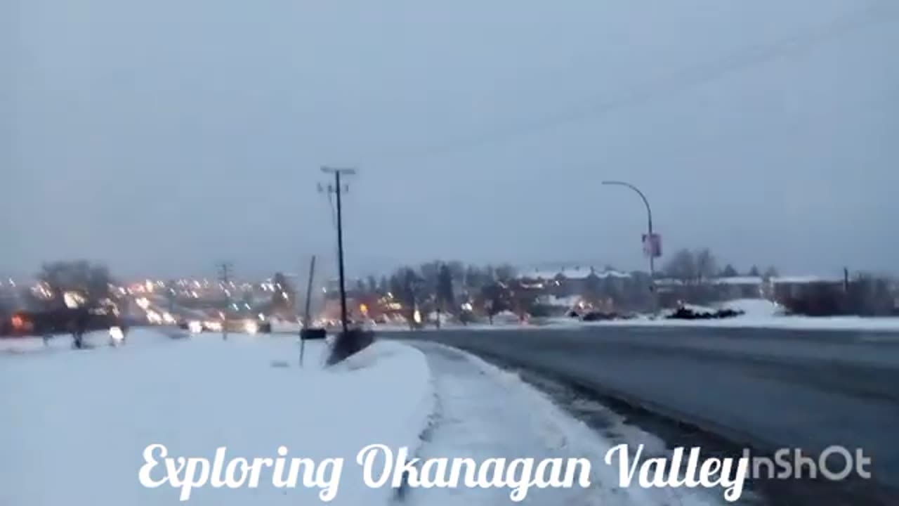 Exploring West Kelowna BC 🇨🇦 In The Beautiful Snowstorm February 16 2025!