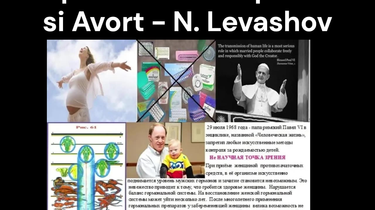 Nikolai Levashov Despre Avort și Anticoncepționale