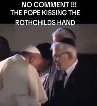 The dangerous alliance of Rothschild and the Vatican of Bergoglio