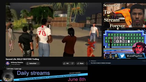 Britbong second life trolling & etc || June 8th || Bring Popcorn🍿