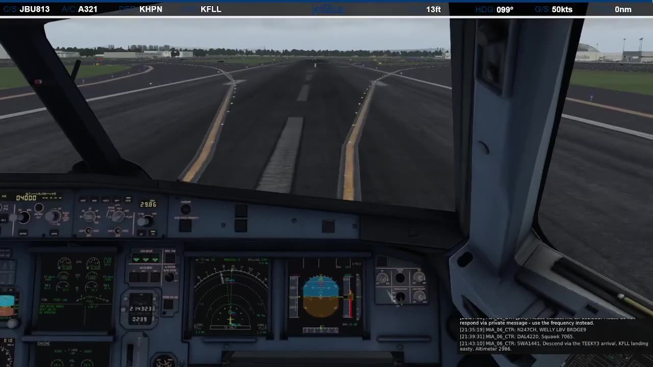 Landing in Ft. Lauderdale (KFLL)