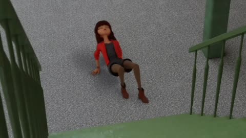 Miraculous - remember Marinette pushed Lila down the stairs
