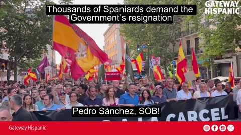 Thousands of Spaniards demand the Government’s resignation