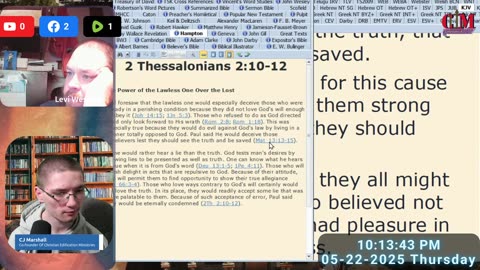 Evening Edification 05/22/2025