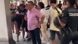 🇪🇸 Police in Alcalá de Henares fired rubber bullets at a patriotic demonstration