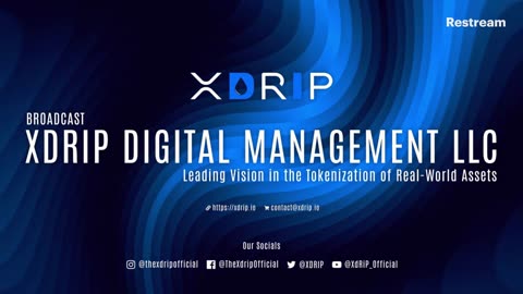 Live Stream With XDRIP Digital Management