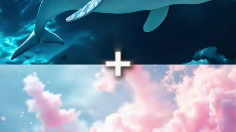 Sea Creatures + Candy (Dolphin, Sea Turtle, Jellyfish, Blue Whale) (2160p60)
