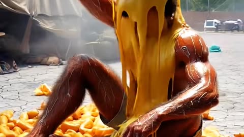 Man turs White in sun 🌞 heat,after using kangaroo's
