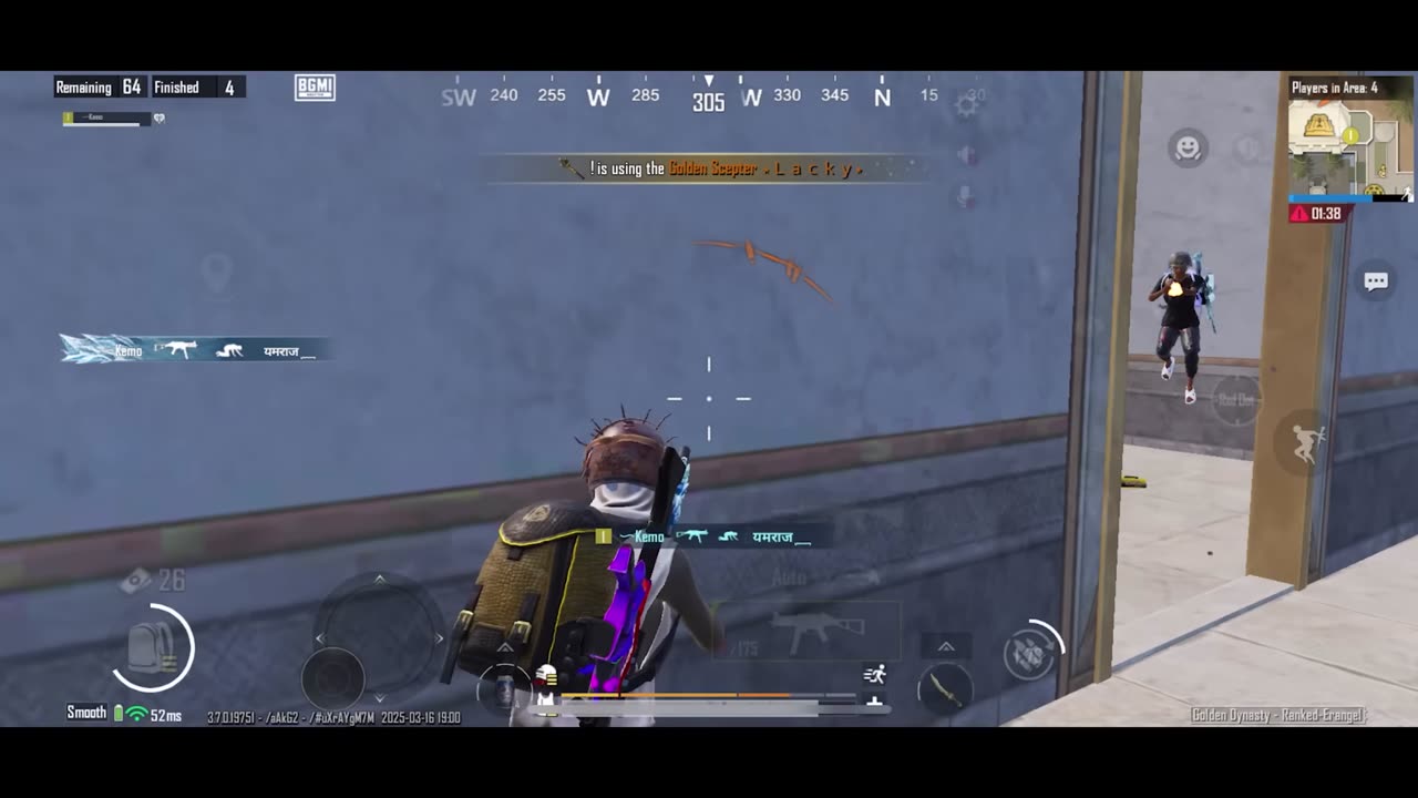 BEST CLUTCHES IN BGMI 1VS 4
