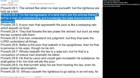 Proverbs 28