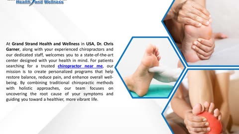 Restoring Balance and Relieving Neuropathic Pain