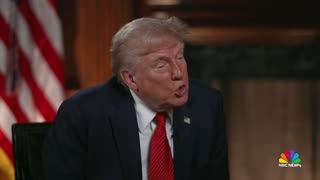 May 4, 2025 - Trump on Whether He Must Follow Constitution : "I Don't Know"