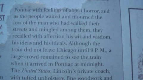 Citizenry Mourn Lincoln