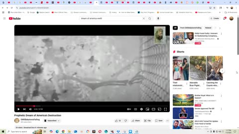 Man has dream of America being destroyed in WWIII and says Babylon is America