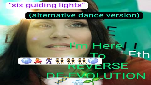 AI Song: "Six Guiding Lights" dance version