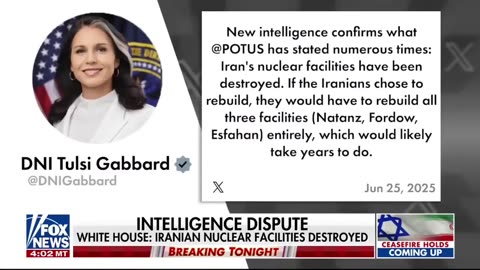 US strikes against Iran are being hailed by Trump as "fire and brimstone."