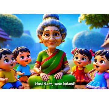 Nani Nani Suno Kahani 👵 | Hindi Kids Story Short 🌙
