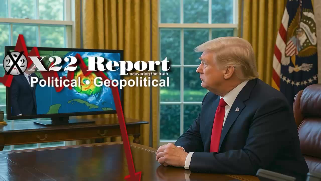 X22 Report: Trump Prepares The Country For The Storm, Panic In DC .......