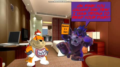 Dark Meowser Tries to Read his Brother's Diary/Grounded