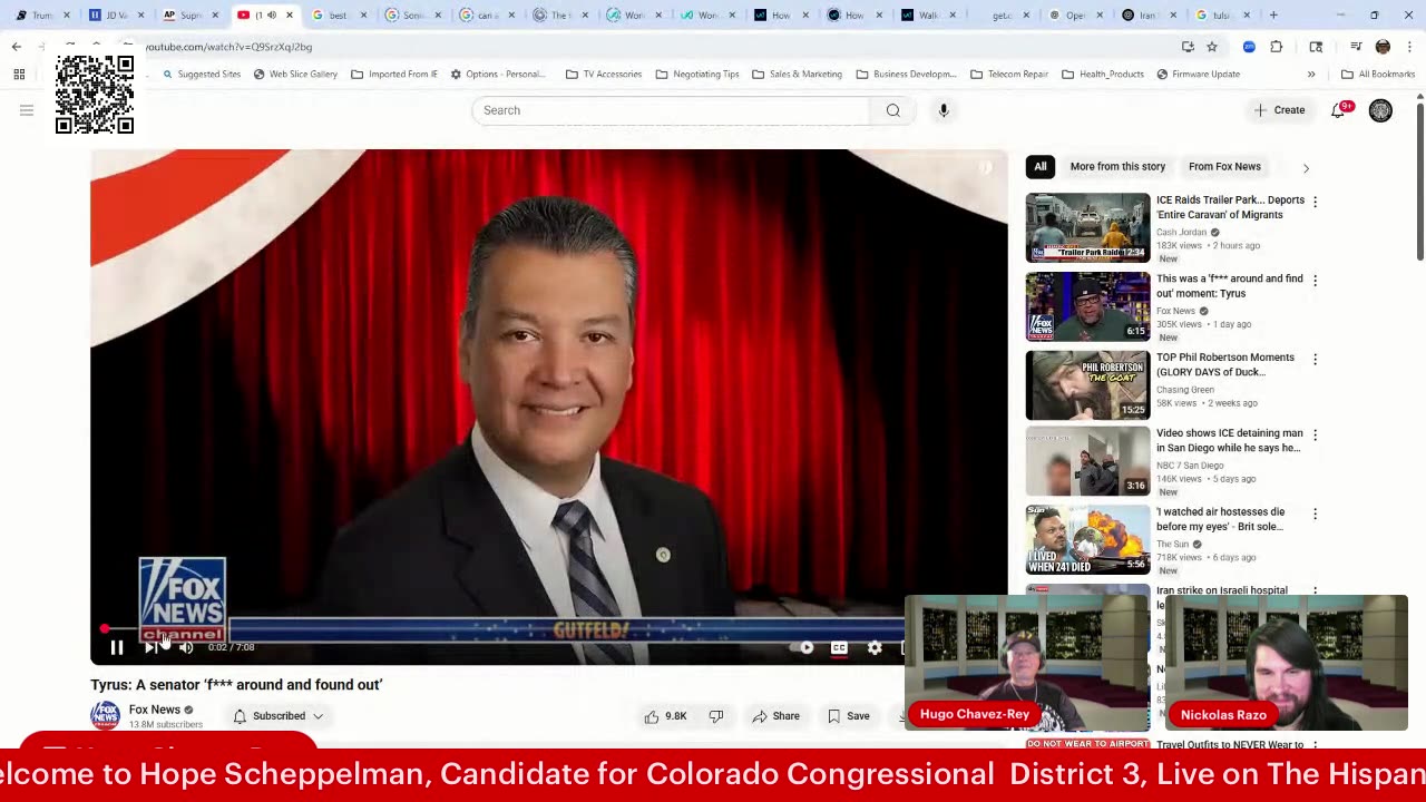 Iran-Israel Insights and Special Guest: Hope Scheppelman for CD3 - Hispanic Patriot Podcast