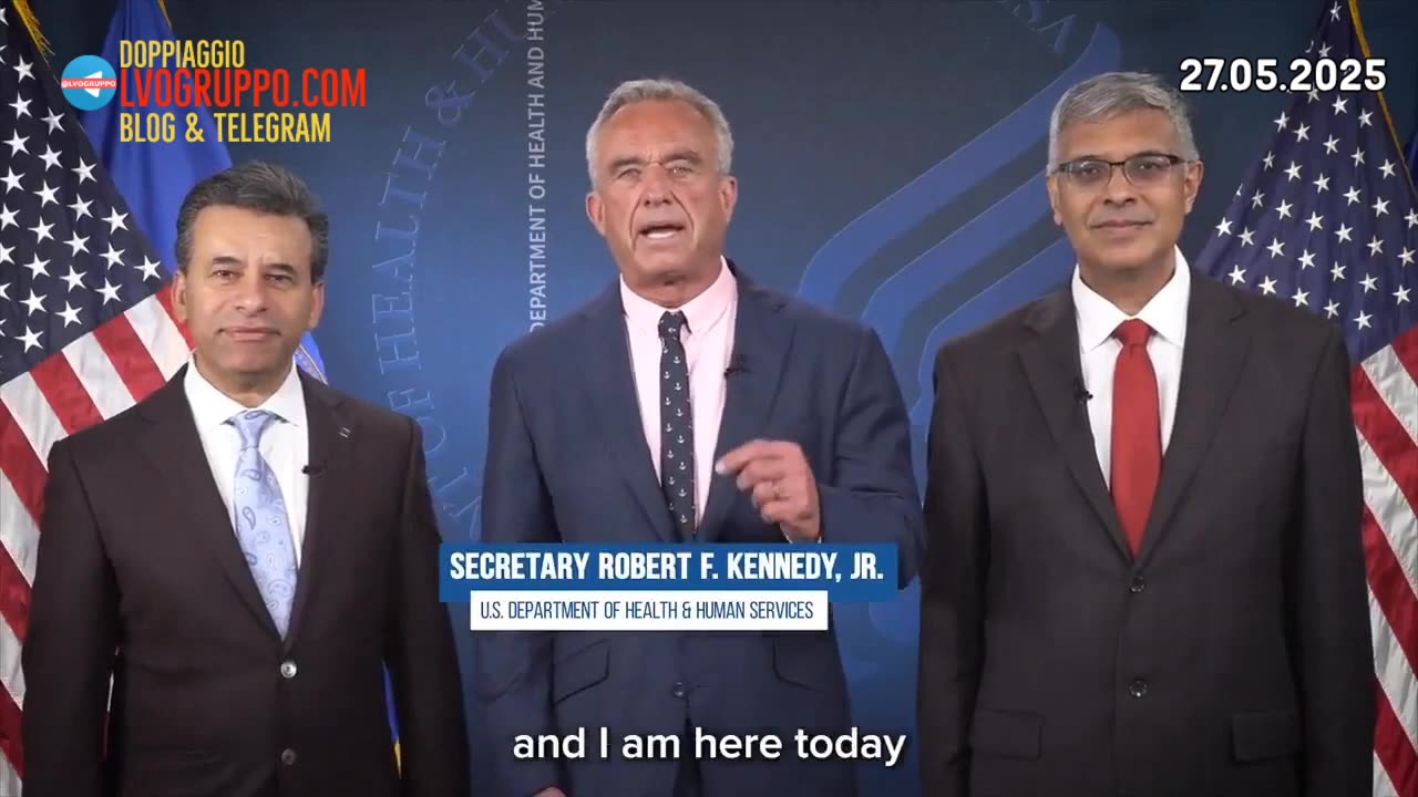 DUB/ITA - Kennedy: Il "vaccino" COVID per i bambini sani e le donne sane è stato rimosso